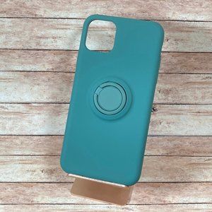 iPhone 11 - 6.5" - Teal Case w/Ring Holder